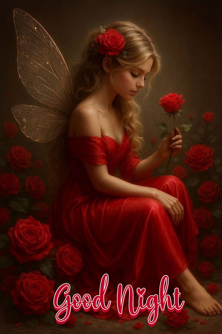 angel good night images