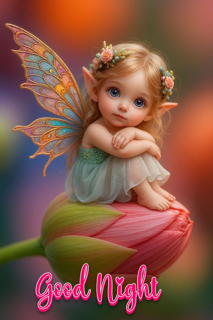 beautiful good night angel images