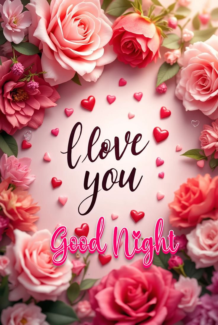 cute good night i love you images