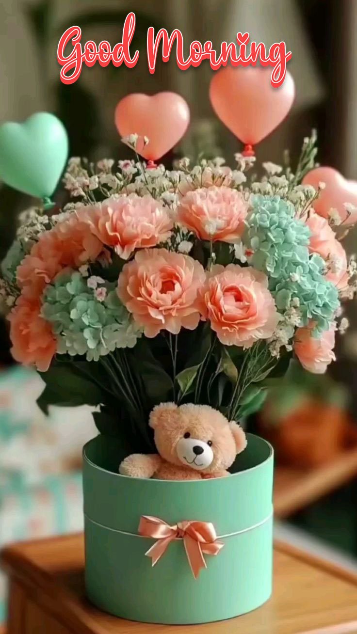 good morning photos flowers