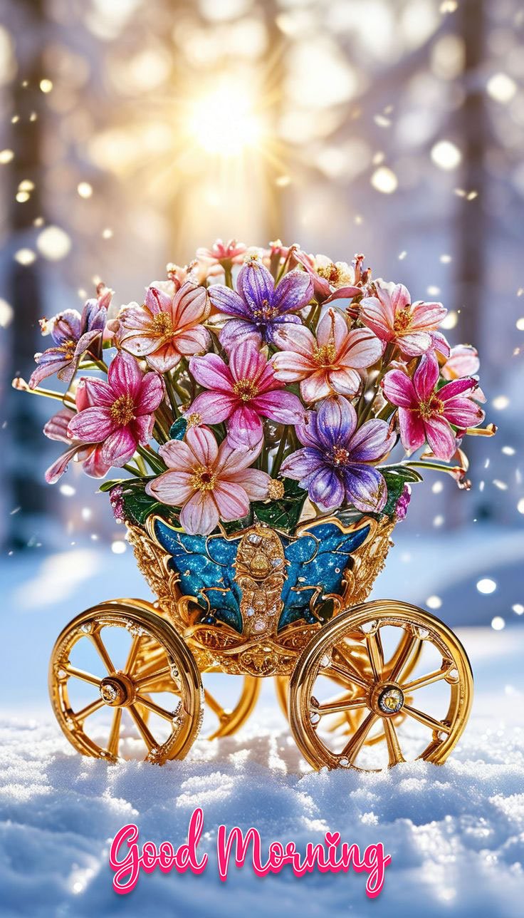 good morning photos flowers