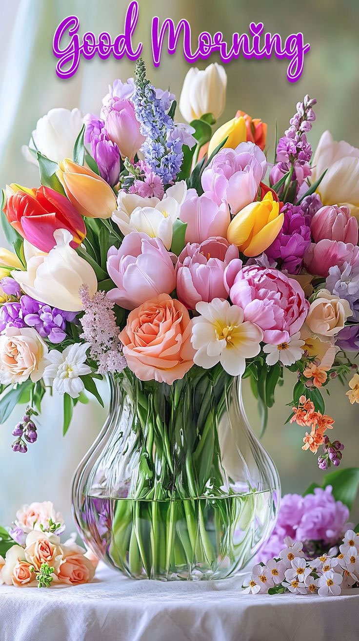 good morning photos flowers