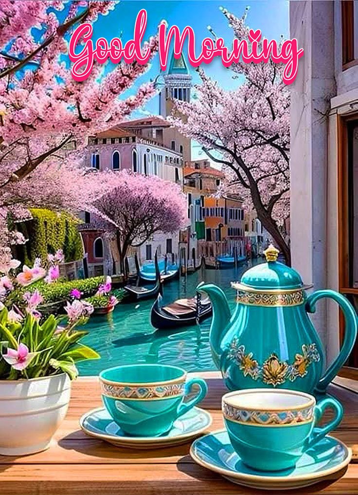 good morning with beautiful flowers images