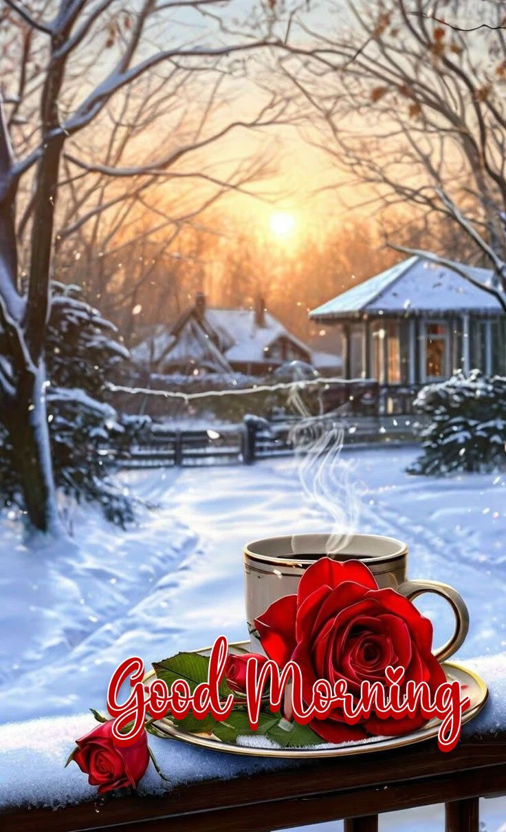 good morning friends rose images