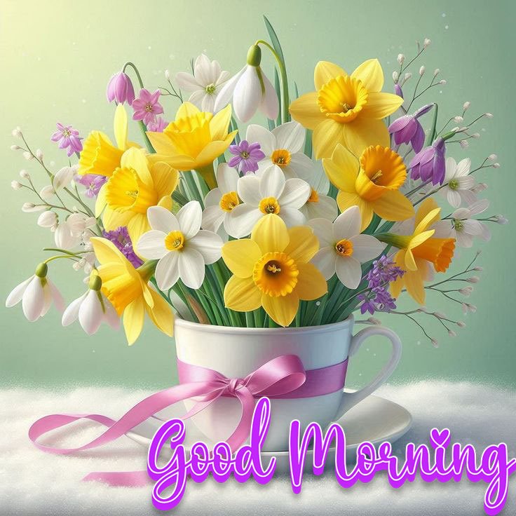 good morning lovely friends images