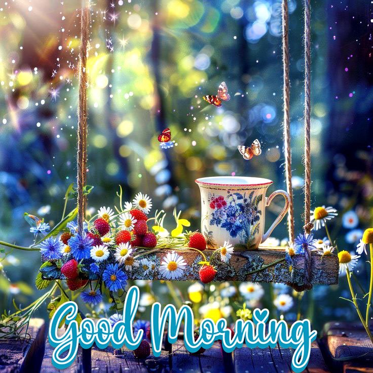 Cute good morning pic for friend