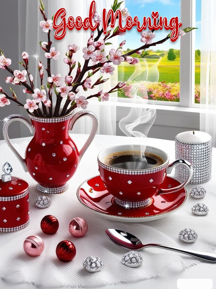 good morning images coffee