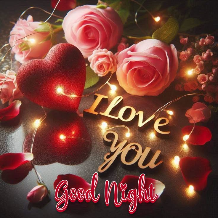 i love you good night photos