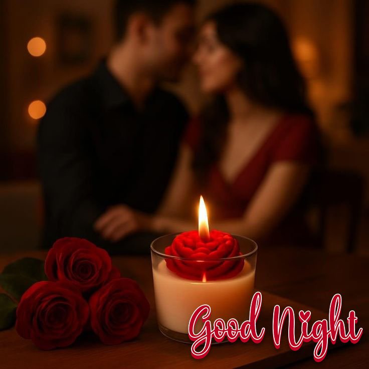 beautiful good night love images