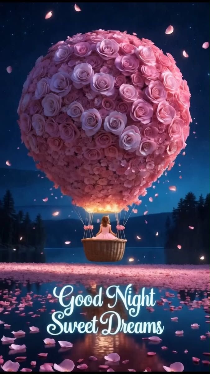 beautiful good night love images