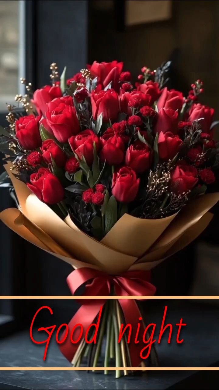 beautiful good night rose images