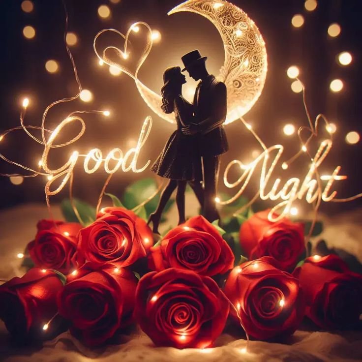 cute good night images for her