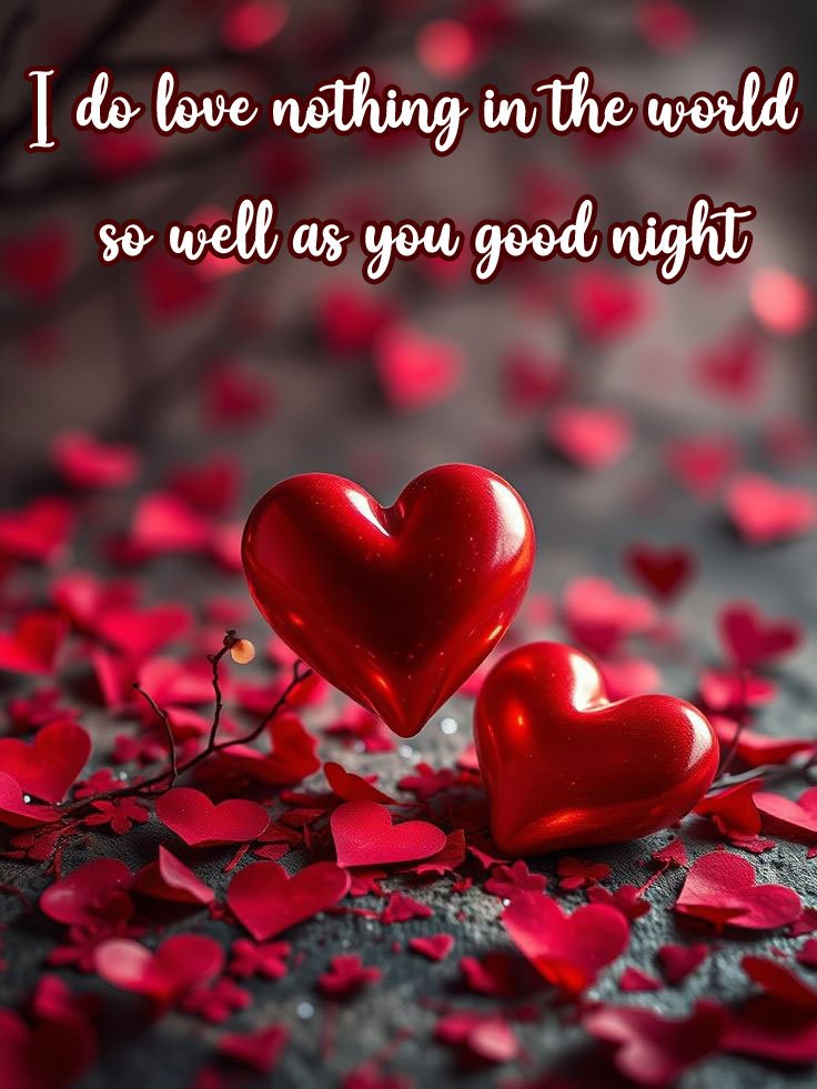 deep good night love messages to melt her heart