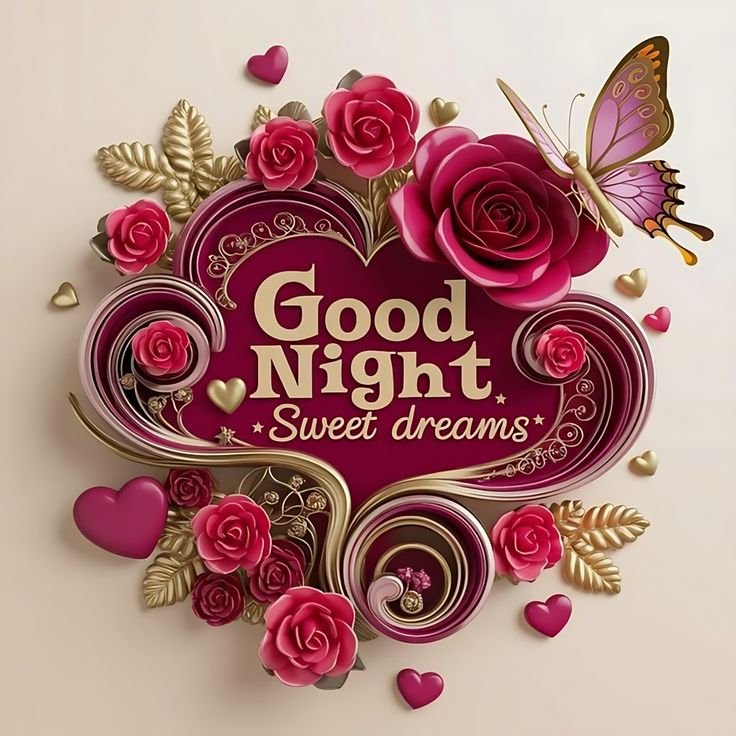 good night my love images