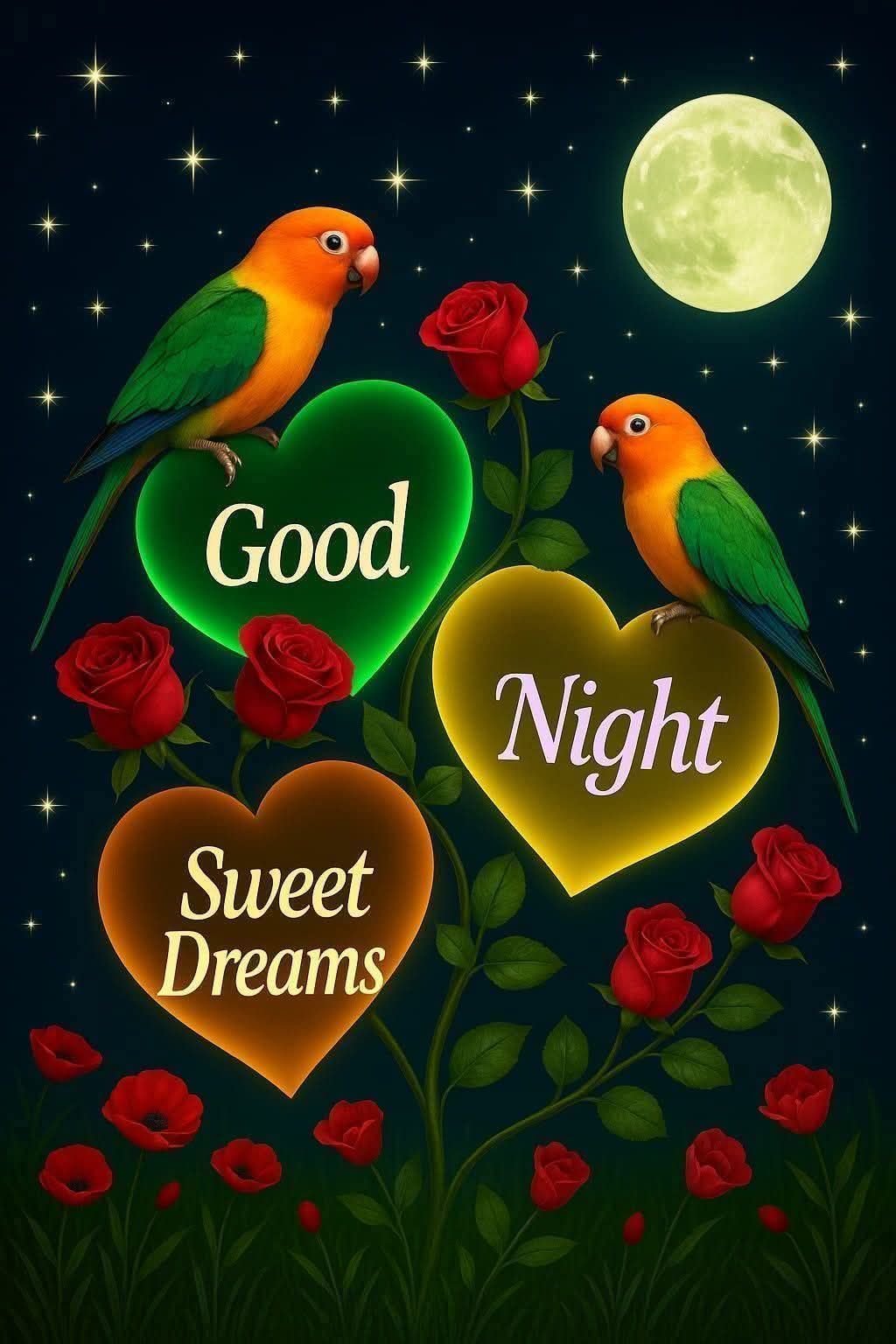good night sweet dreams cute images