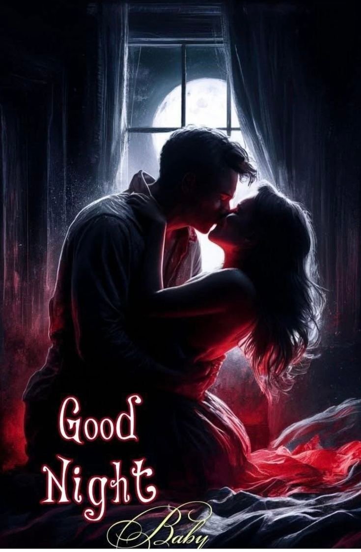 romantic good night love images