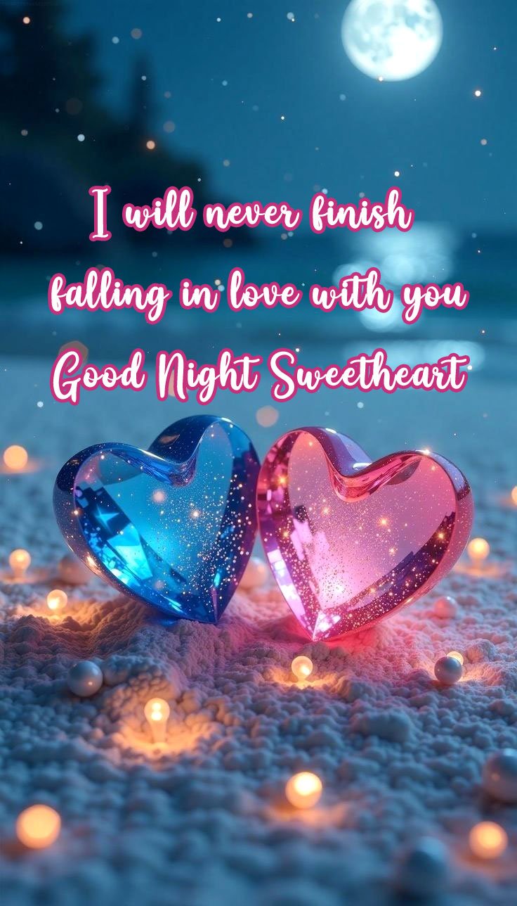 sweet good night message distance relationship