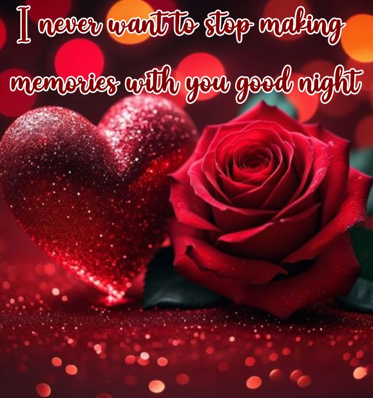sweet heart touching good night messages for her