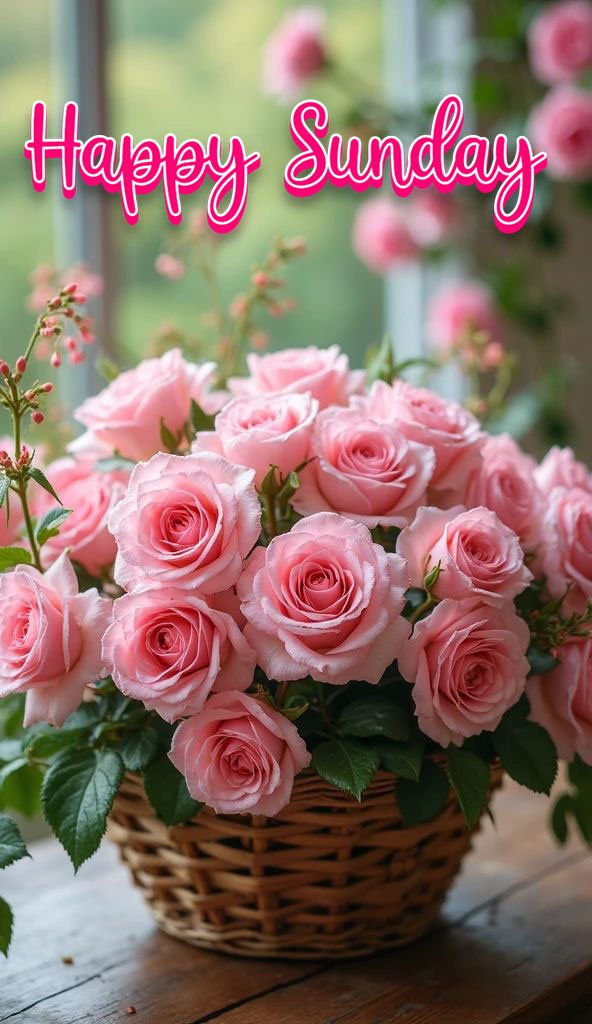 cute good morning happy sunday images