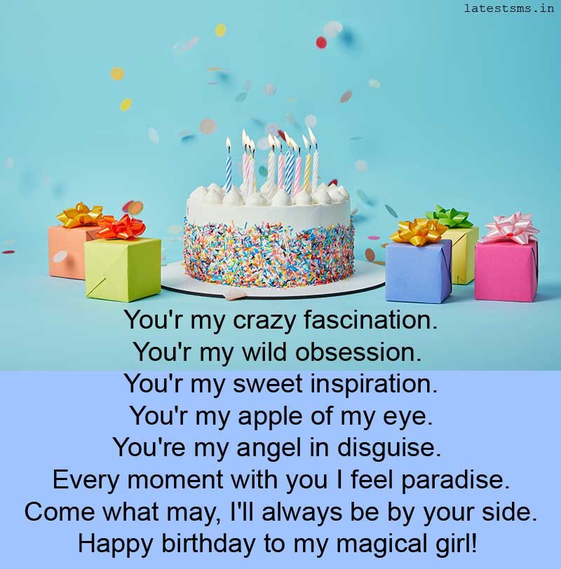 Happy birthday messages for girlfriend