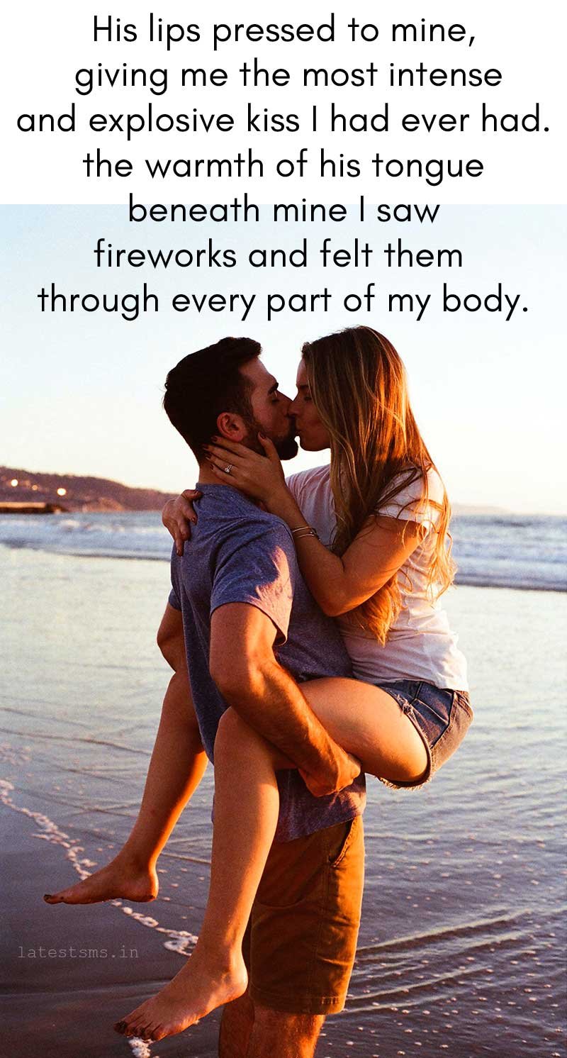 Hot kiss messages for girlfriend and boyfriend
