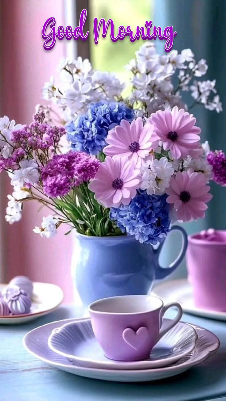 cute good morning images for her