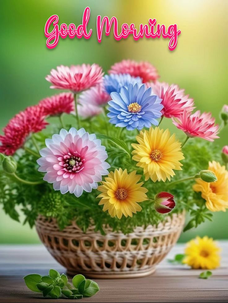 good morning flower images for her