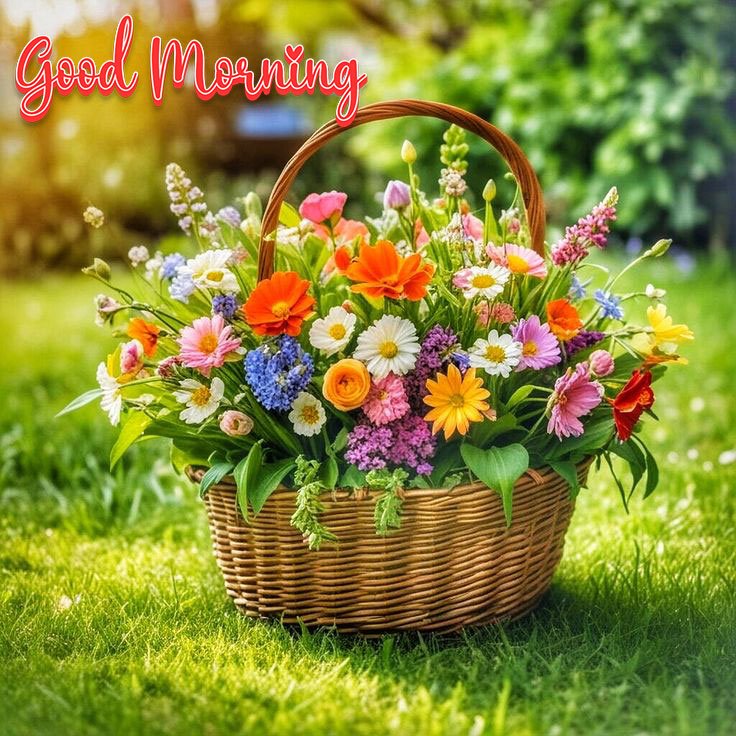 good morning flower images for her