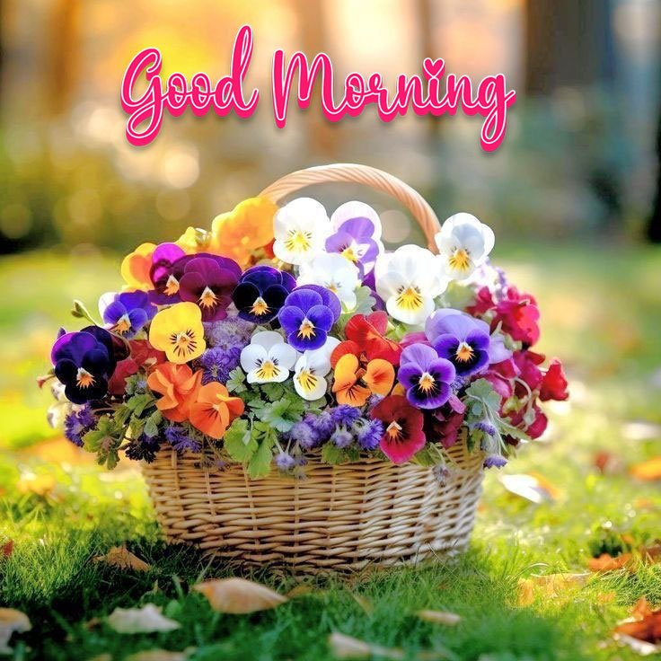 good morning pretty flowers images