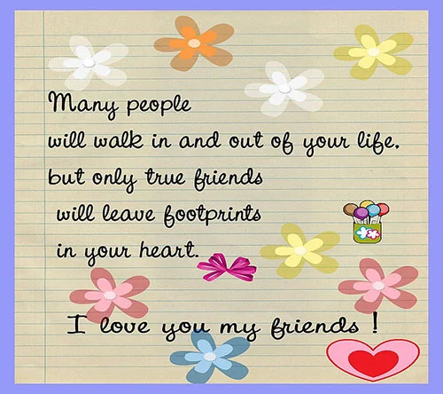 cute friendship text