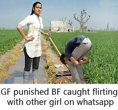 When gf caught her bf flirting with other girl