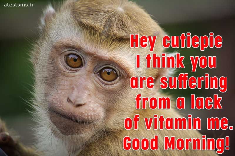 funny good morning messages for her