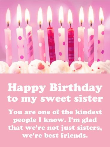 Happy birhday dear sister
