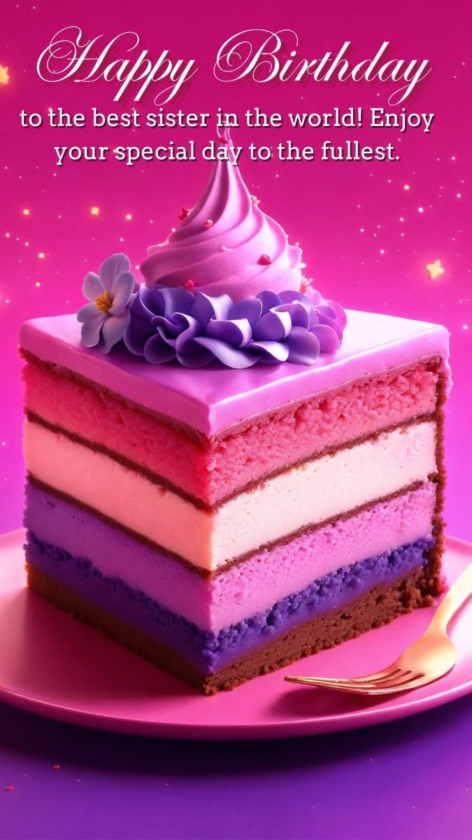 Happy birthday sister images