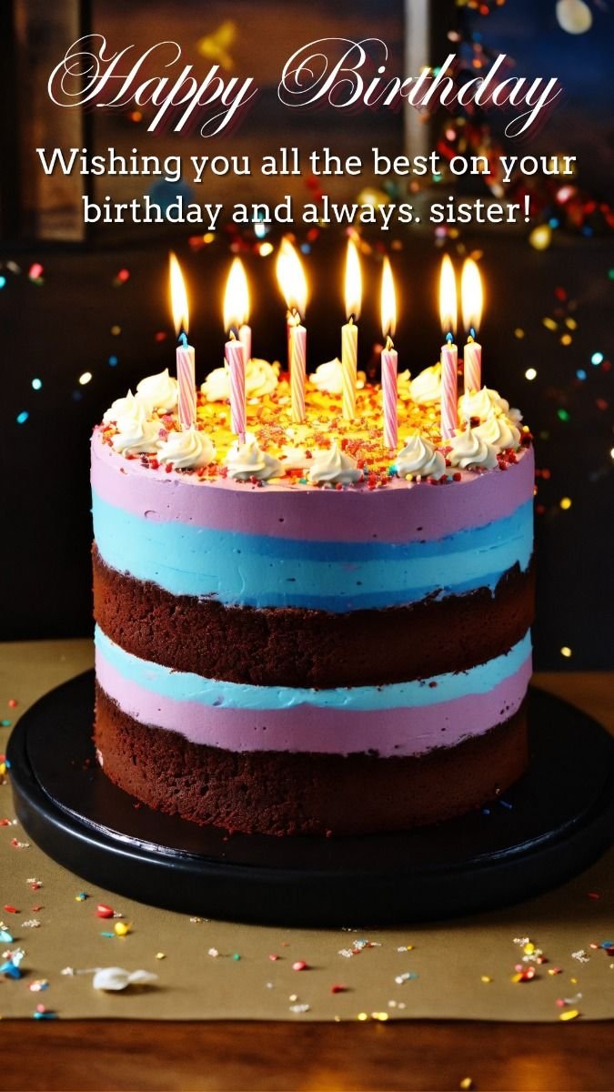 happy birthday sister message