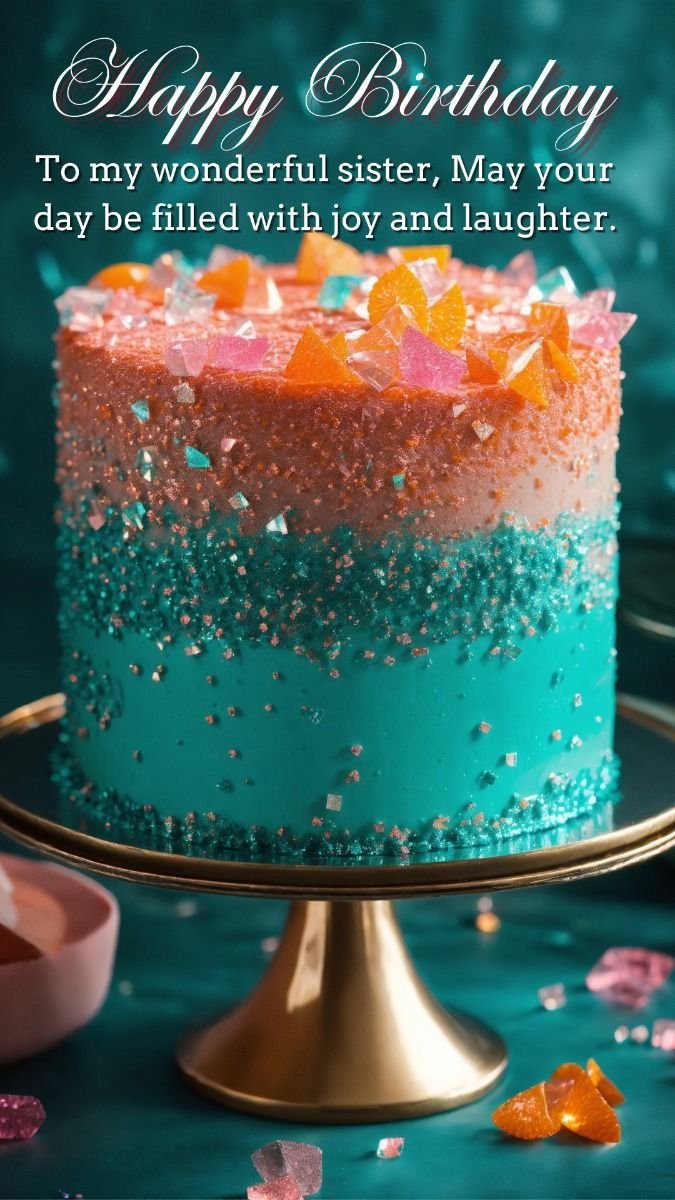 Happy birthday sister