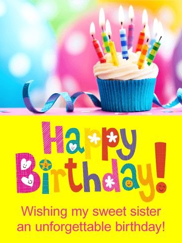 Heart touching birthday wishes for sister