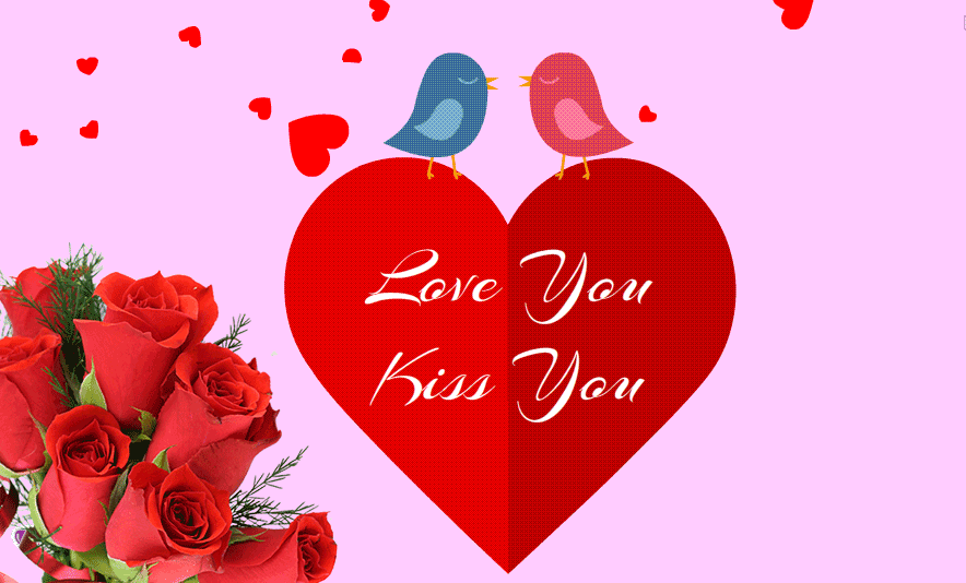 Romantic good morning GIF for girlfriend