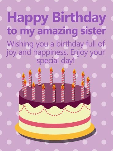 sister birthday quotes