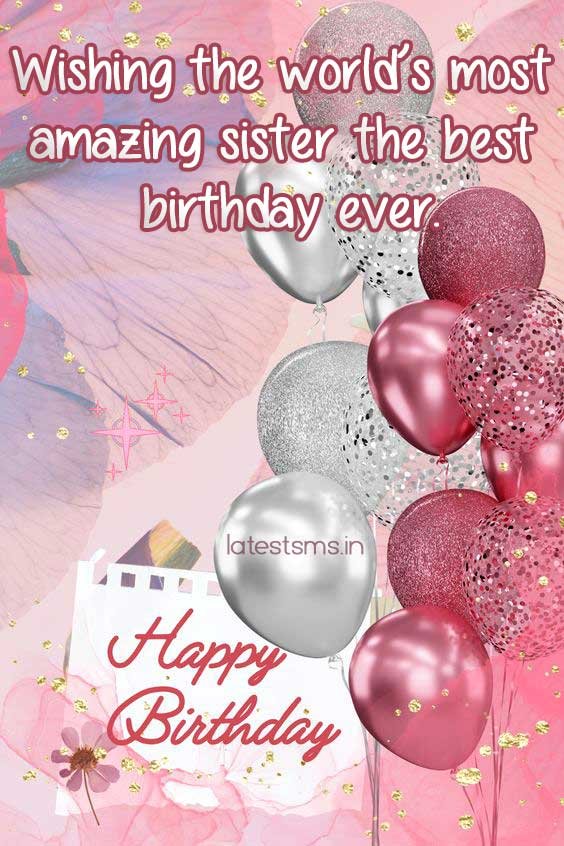 Special birthday quotes for sister