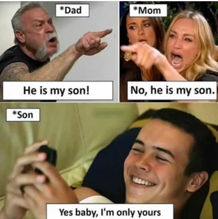 parents fighting meme