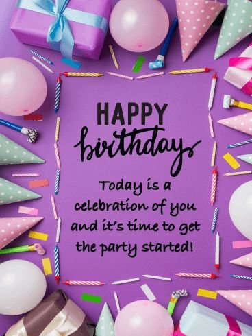 Wishing a birthday to sister