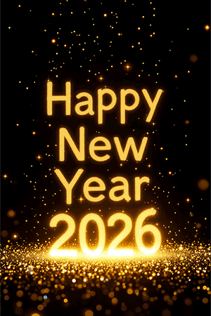 animated cute happy new year GIF