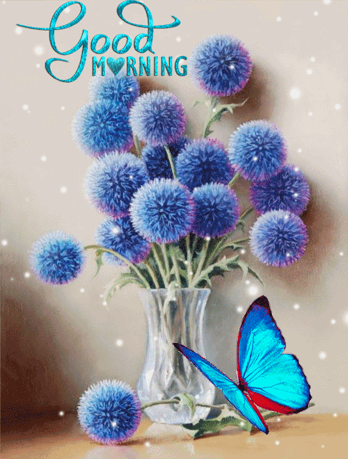 Beautiful cute good morning gif