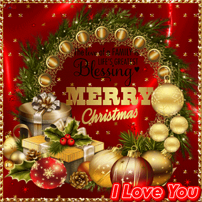 Cute Christmas GIF for family