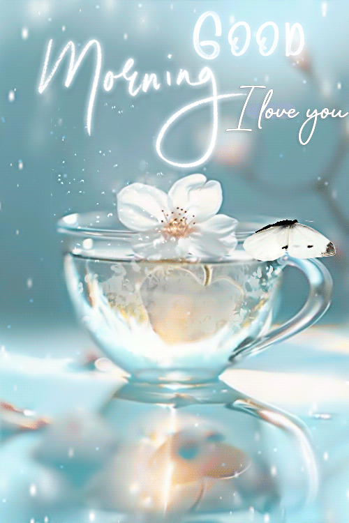 good morning romantic animated gif