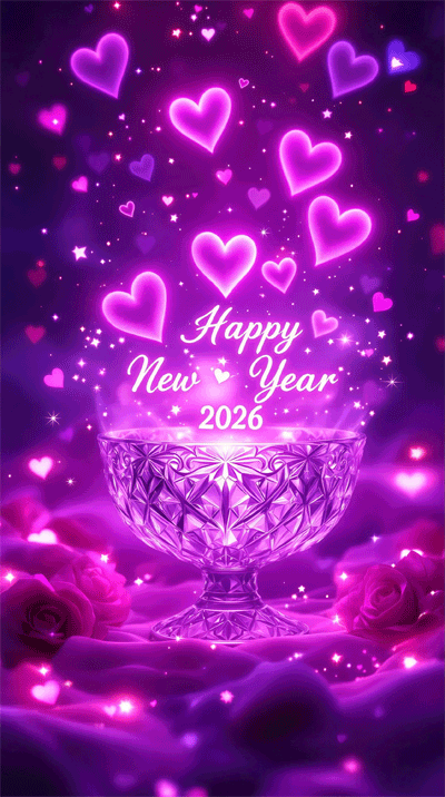 happy new year 2026 wishes in english gif