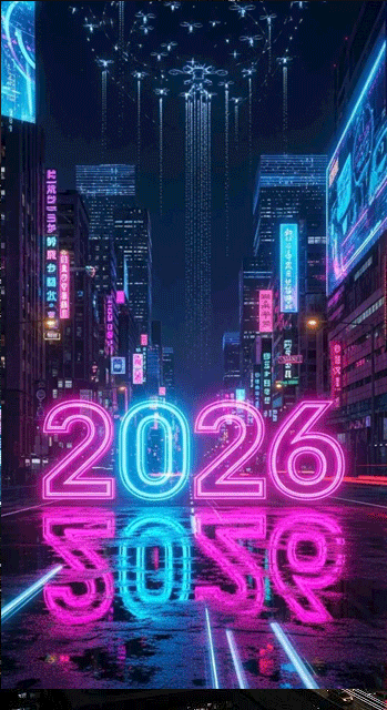 happy new year 2026 GIF