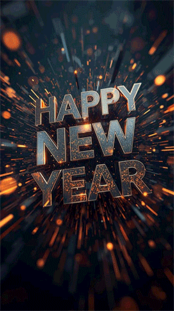 Happy New Year animated GIF