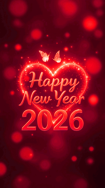 happy new year gif for love